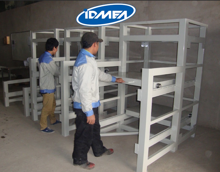 Giải pháp tối ưu lưu trữ với giá kệ công nghiệp IDMEA